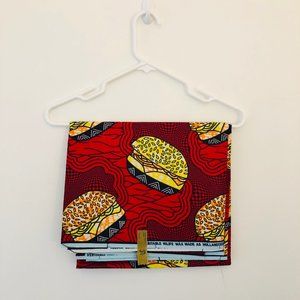 Hamburger African Wax Fabric 2 Yards